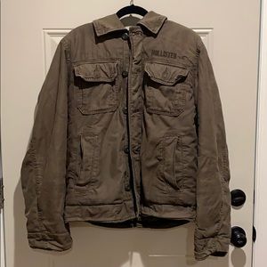 Hollister Army Green Jacket